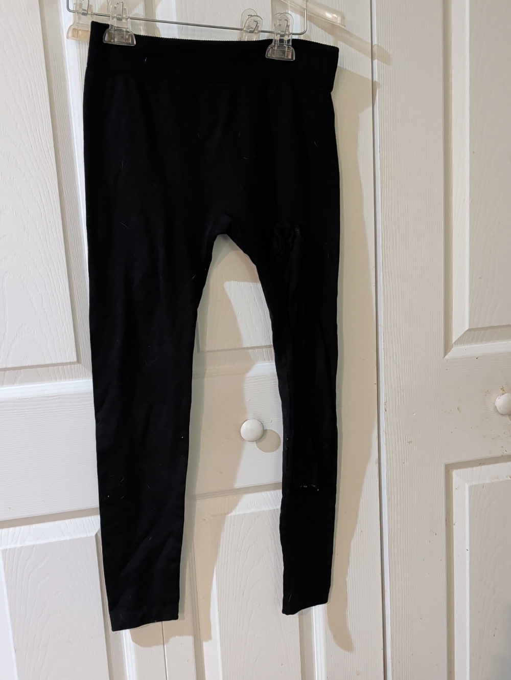 Time and Tru Black Kids Leggings - Slim Fit